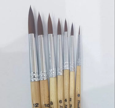 Thailaemthong Synthetic Hair Round Brushes